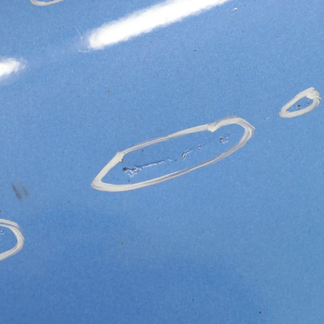 Bumper Trim Panel PDC Estorilblau Blue Metallic - B45 to BMW F32 F33 M Sport Rear with Part number 8060889 BMW F32 F33 M Sport Rear Bumper Trim Panel PDC Estorilblau Blue Metallic - B45 - SKU 8060889-EB2 - Part number 8060889