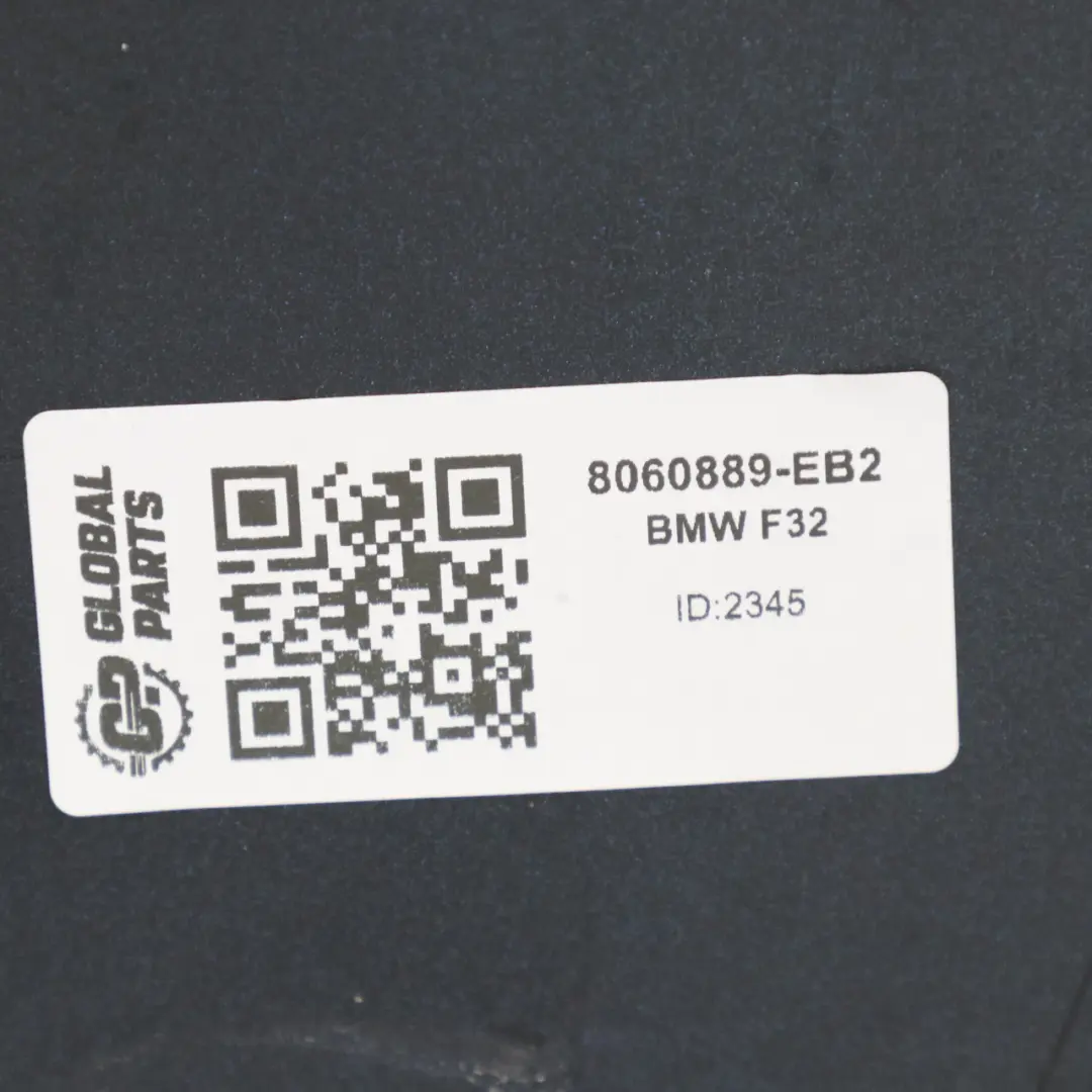 BMW F32 F33 Zderzak Tylny M-Pakiet PDC Estorilblau Niebieski Metalik - B45 - SKU 8060889-EB2 - Numer Części 8060889