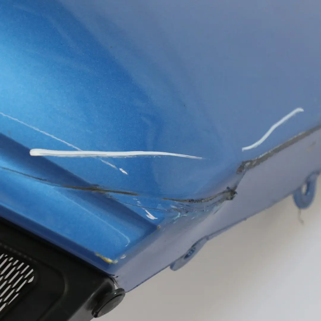 BMW F32 F33 M Sport Rear Bumper Trim Panel PDC Estorilblau Blue Metallic - B45 - SKU 8060889-EB3 - Part number 8060889