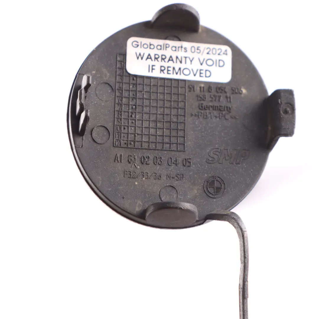 Front Bumper Cover BMW F32 F33 M Sport Tow Eye Cap Glacier Silver A83 8054506 to with Part number 8061005 Front Bumper Cover BMW F32 F33 M Sport Tow Eye Cap Glacier Silver A83 8054506 - SKU 8061005-GSB - Part number 8061005