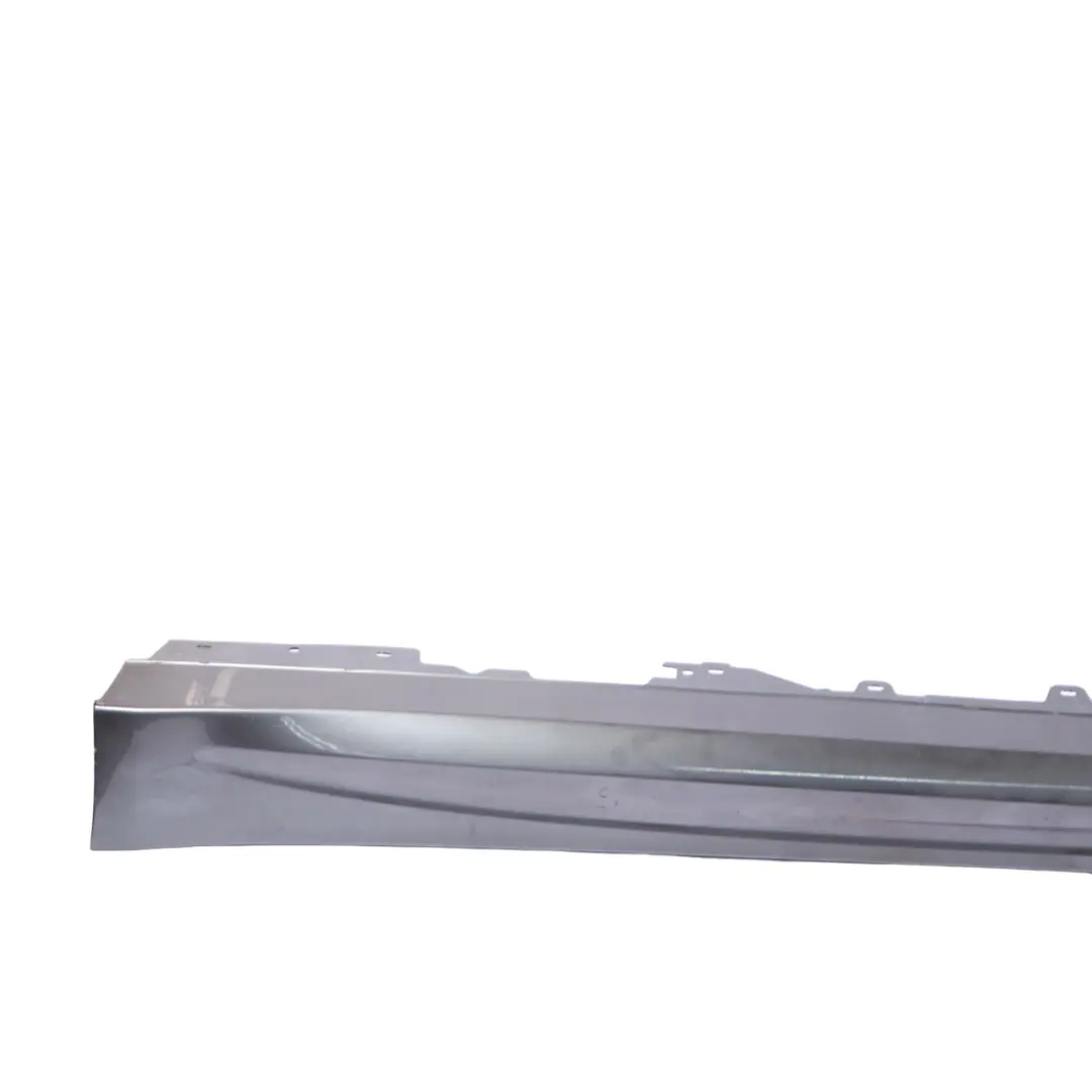 BMW F36 Side Skirt M Sport Sill Strip Left N/S Mineralgrau Grey Metallic - B39 - SKU 8061487-MG - Part number 8061487