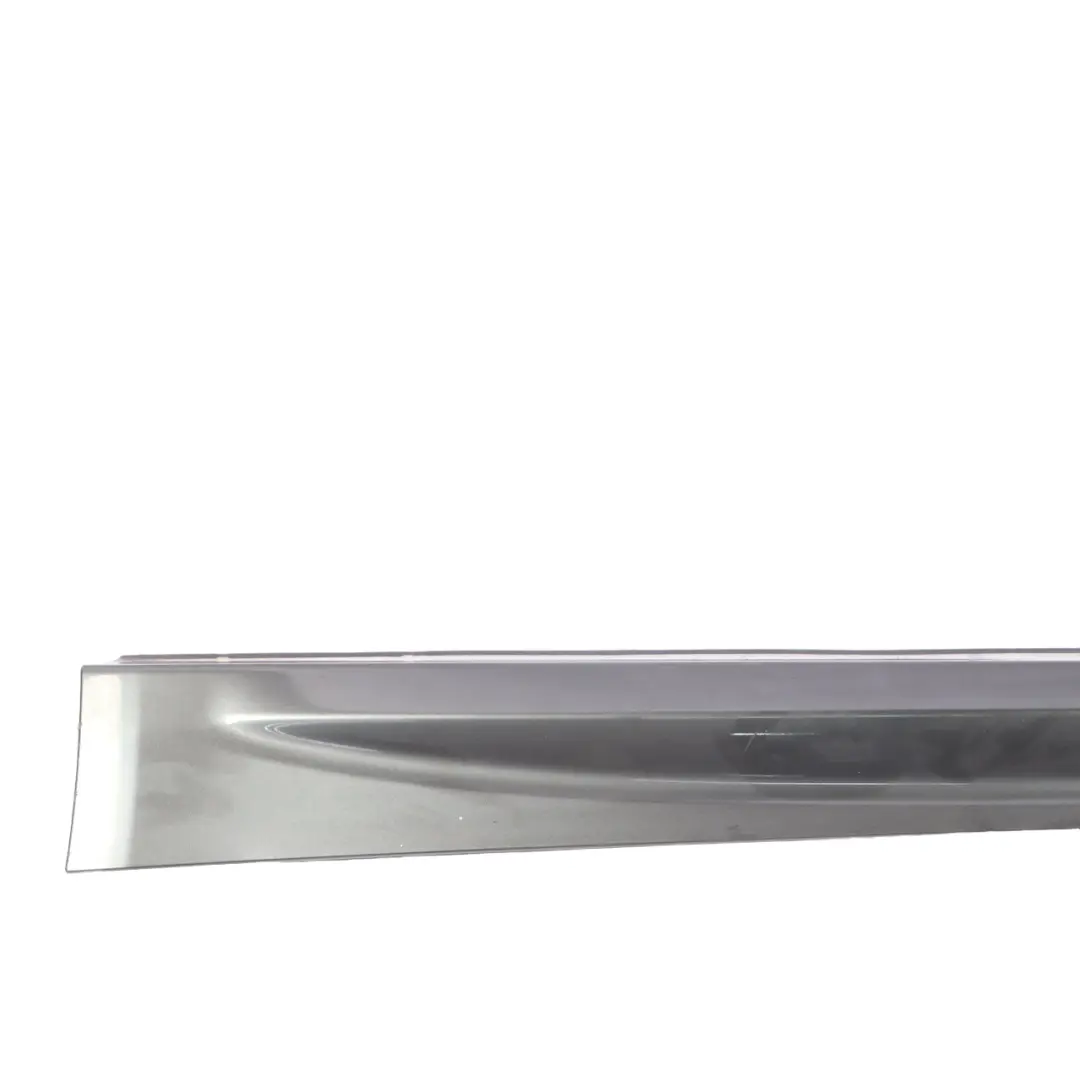 BMW F36 Side Skirt M Sport Sill Strip Left N/S Mineralgrau Grey Metallic - B39 - SKU 8061487-MG - Part number 8061487
