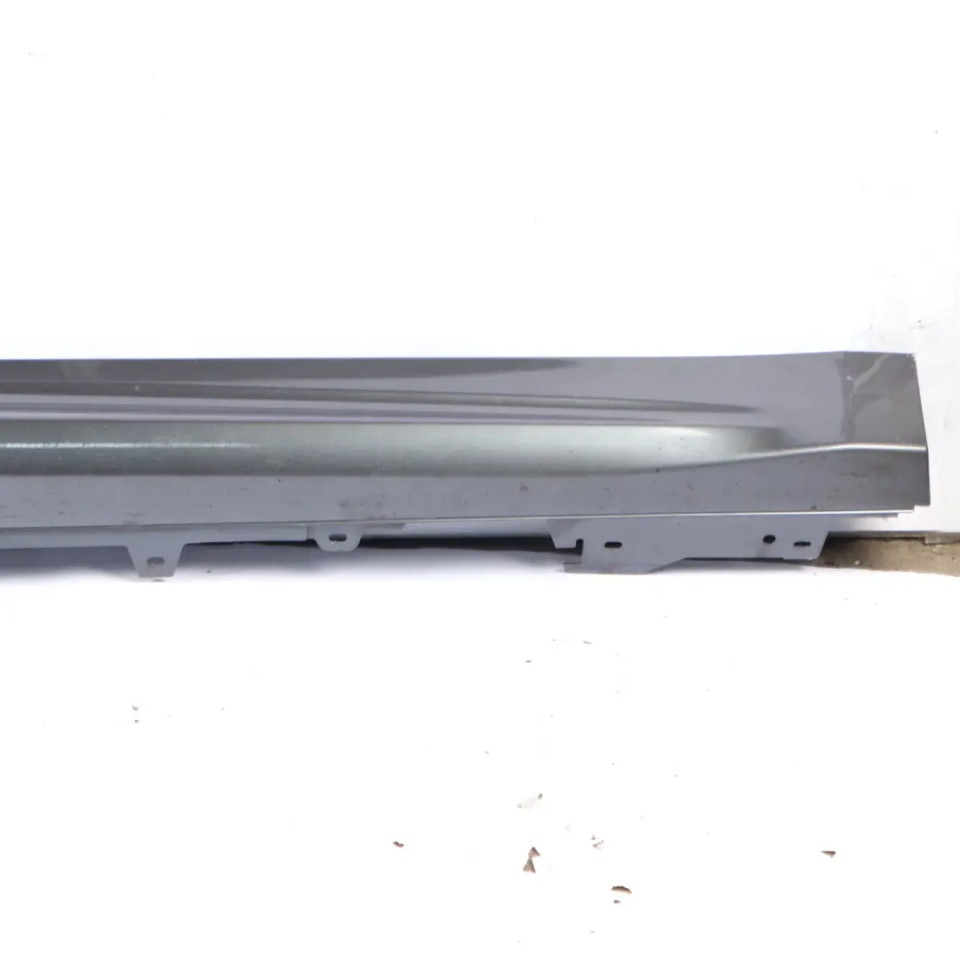 BMW F36 Side Skirt M Sport Sill Strip Right O/S Mineralgrau Grey Metallic - B39 - SKU 8061488-MG - Part number 8061488