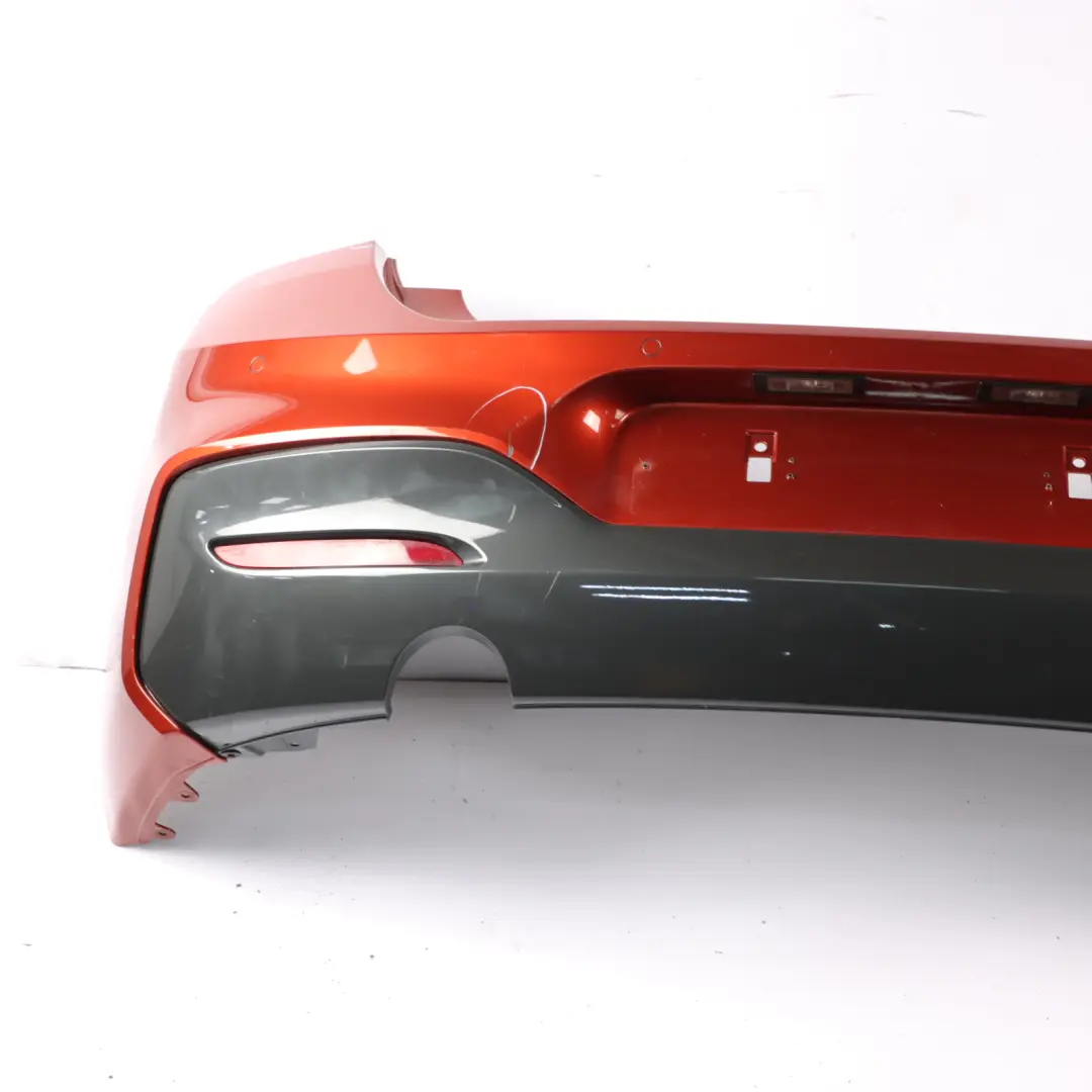 Bumper Rear BMW F20 F21 LCI M Sport M135i M140i Trim Panel Sunset Orange - C1X to with Part number 8064151 Bumper Rear BMW F20 F21 LCI M Sport M135i M140i Trim Panel Sunset Orange - C1X - SKU 8064151-SOR - Part number 8064151