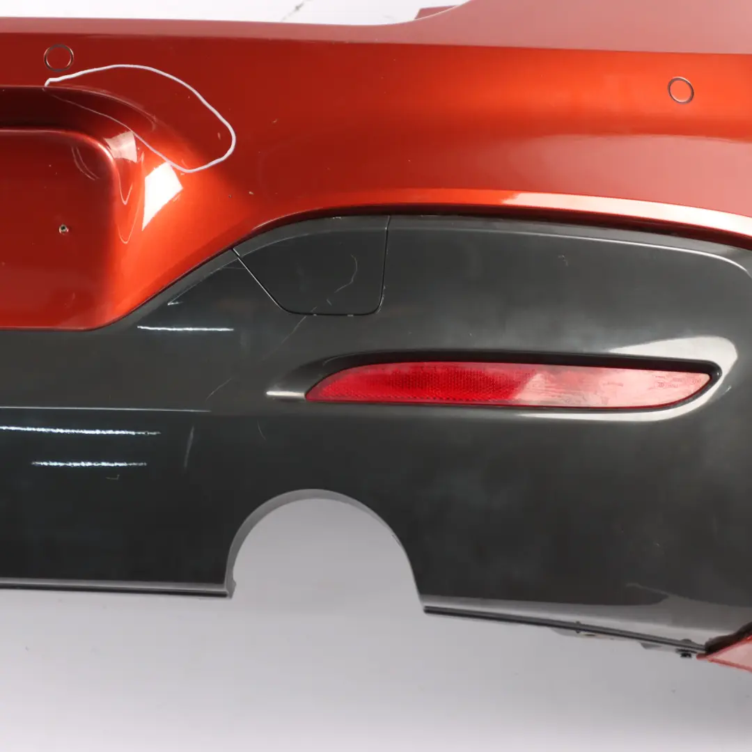 Bumper Rear BMW F20 F21 LCI M Sport M135i M140i Trim Panel Sunset Orange - C1X to with Part number 8064151 Bumper Rear BMW F20 F21 LCI M Sport M135i M140i Trim Panel Sunset Orange - C1X - SKU 8064151-SOR - Part number 8064151