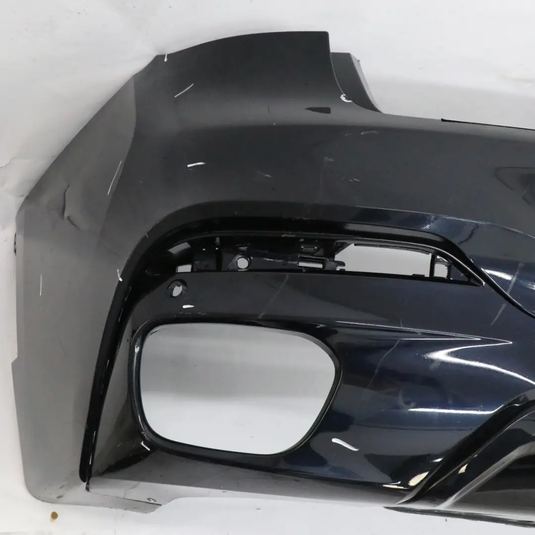Bumper BMW X6 F16 M Sport Trim Panel PDC Carbonschwarz Black Metallic - 416 to Rear with Part number 8065888 Rear Bumper BMW X6 F16 M Sport Trim Panel PDC Carbonschwarz Black Metallic - 416 - SKU 8065888-CAR - Part number 8065888