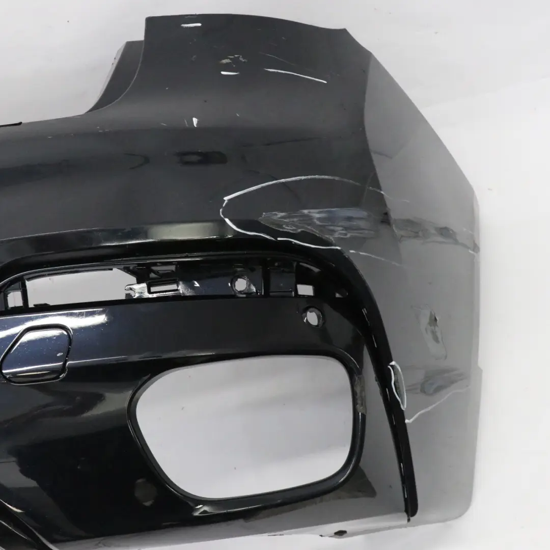 Bumper BMW X6 F16 M Sport Trim Panel PDC Carbonschwarz Black Metallic - 416 to Rear with Part number 8065888 Rear Bumper BMW X6 F16 M Sport Trim Panel PDC Carbonschwarz Black Metallic - 416 - SKU 8065888-CAR - Part number 8065888