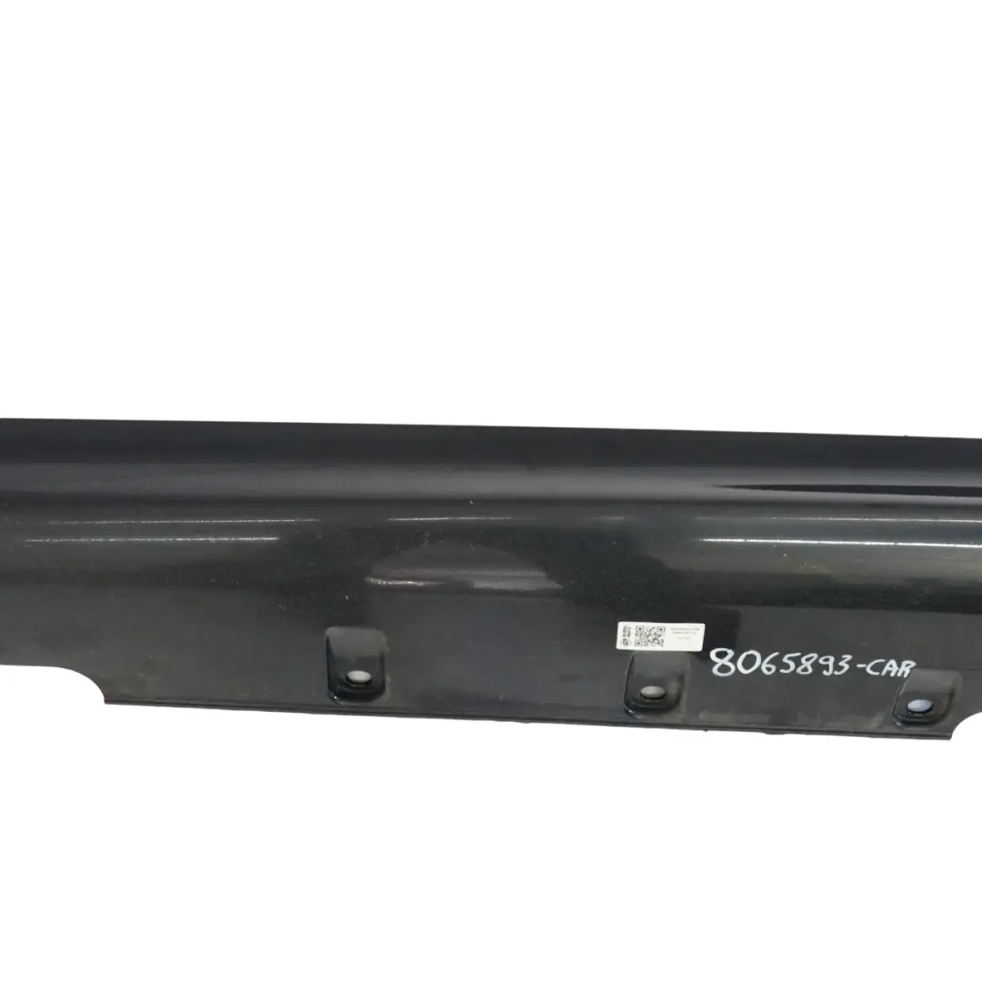 BMW X6 F16 Faldón Lateral Izquierdo M Sport Cubierta Carbonschwarz - 416 - SKU 8065893-CAR - Número de pieza 8065893