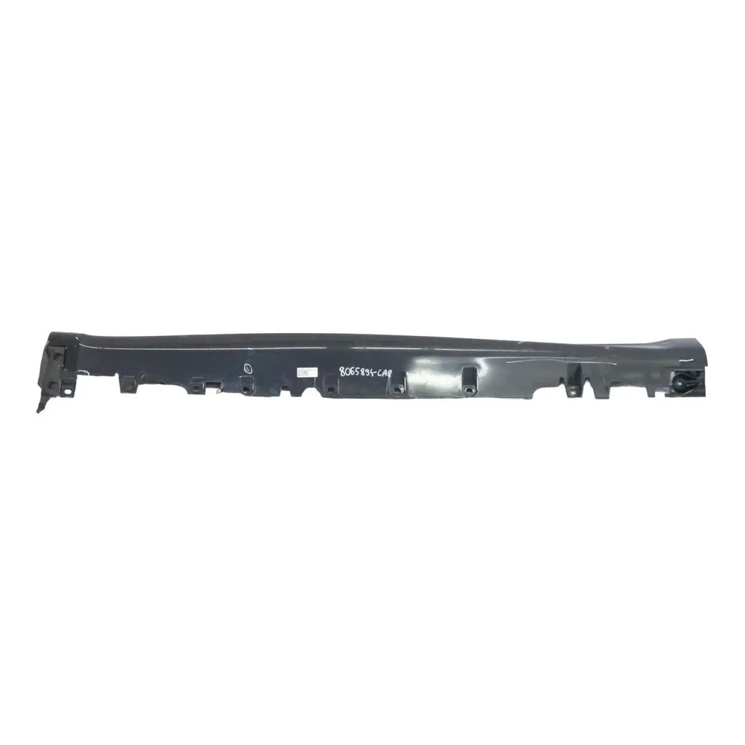 BMW X6 F16 Próg Listwa Progowa M-Pakiet Prawa Carbonschwarz - 416 - SKU 8065894-CAR - Numer Części 8065894