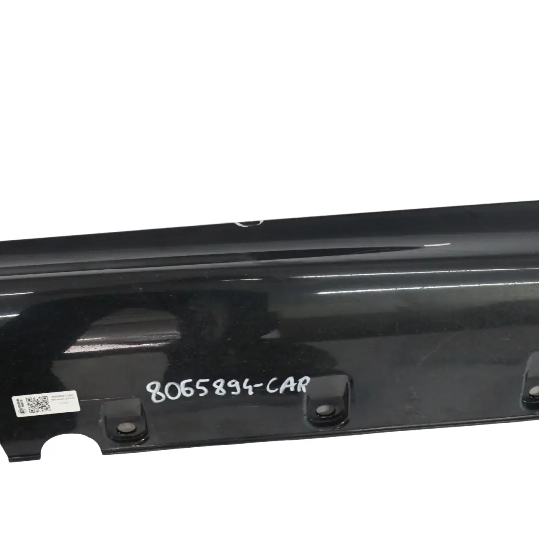 BMW X6 F16 Gonna laterale destra M Sport Rivestimento striscia Carbon Black 416 - SKU 8065894-CAR - Numero di parte 8065894