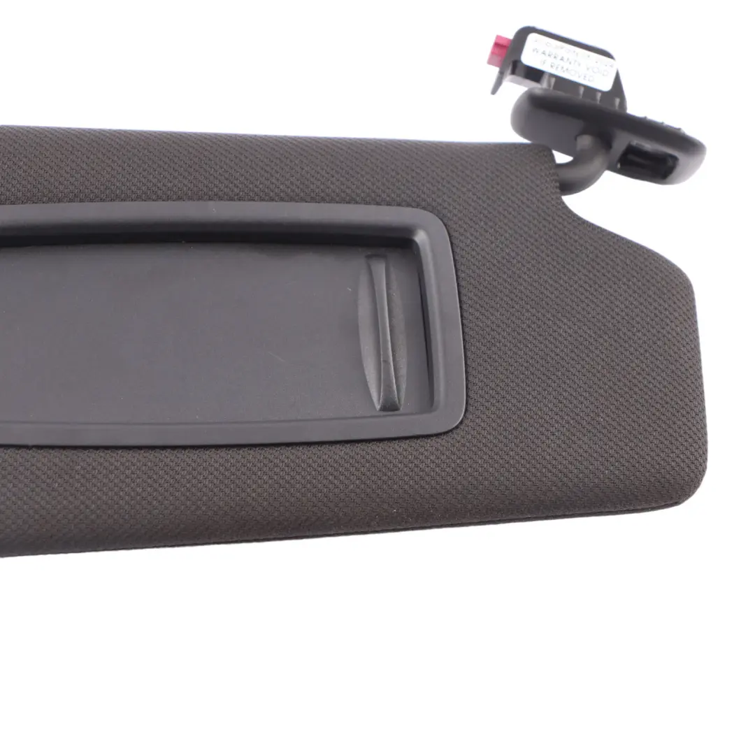 Sun Visor BMW G30 Left N/S Without Label Anthracite Black With Mirror to with Part number 8068770 Sun Visor BMW G30 Left N/S Without Label Anthracite Black With Mirror - SKU 8068770-1 - Part number 8068770