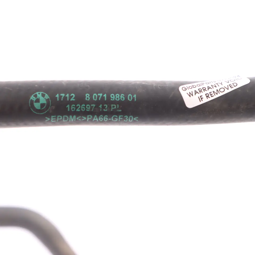 Coolant Hose Cooling Pipe Radiator Line to BMW F87 LCI M2 with Part number 8071986 BMW F87 LCI M2 Coolant Hose Cooling Pipe Radiator Line - SKU 8071986 - Part number 8071986