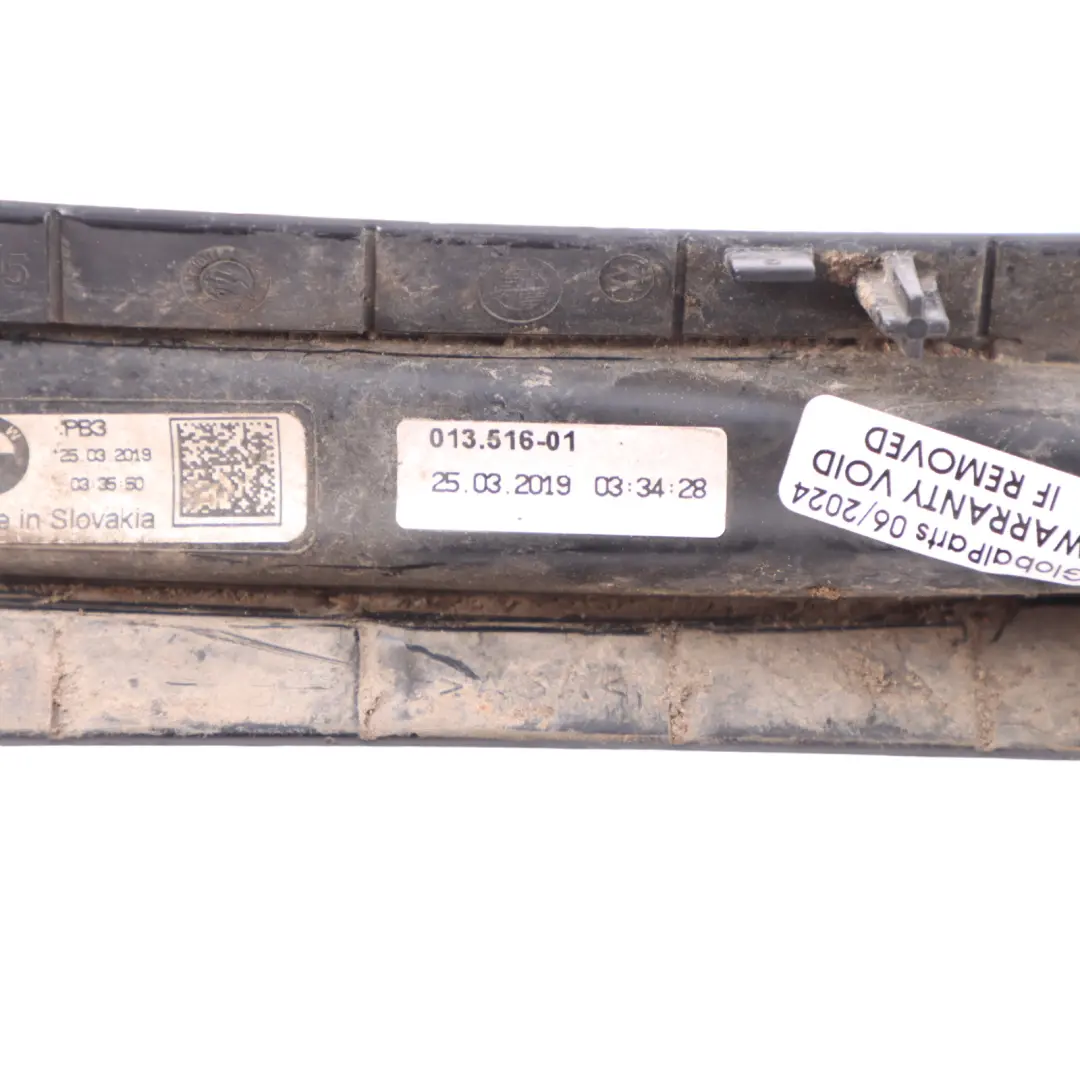 Side Skirt Front Left N/S Sill Mounting Holder Strip Trim to BMW X4 M F98 with Part number 8072707 BMW X4 M F98 Side Skirt Front Left N/S Sill Mounting Holder Strip Trim - SKU 8072707 - Part number 8072707