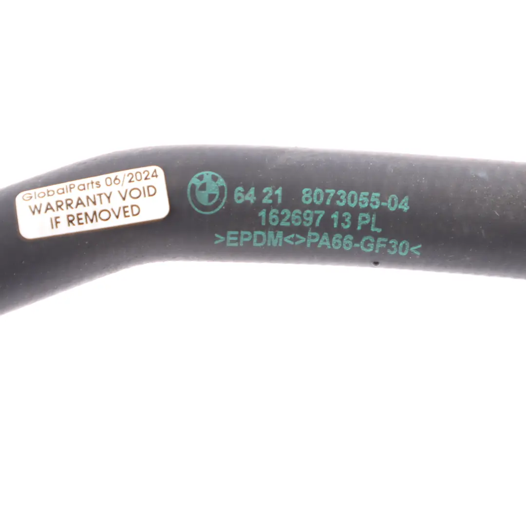 Coolant Hose BMW X3 F97 X4 F98 Cooling Pipe Water Radiator Line to with Part number 8073055 Coolant Hose BMW X3 F97 X4 F98 Cooling Pipe Water Radiator Line - SKU 8073055 - Part number 8073055