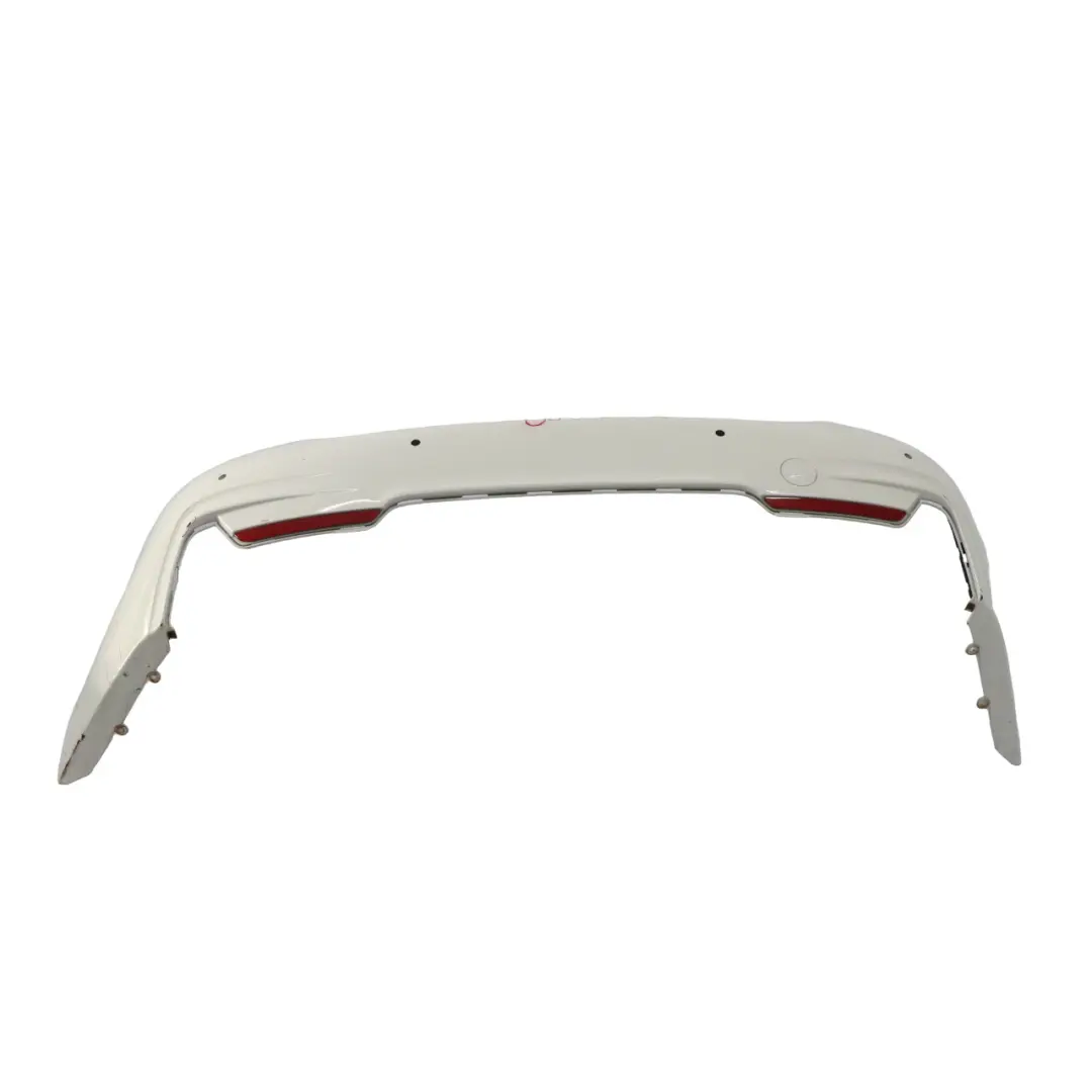 Bumper M Sport Trim Panel Cover PDC Alpinweiss White - 300 to BMW F36 Rear with Part number 8073080 BMW F36 Rear Bumper M Sport Trim Panel Cover PDC Alpinweiss White - 300 - SKU 8073080-AW - Part number 8073080