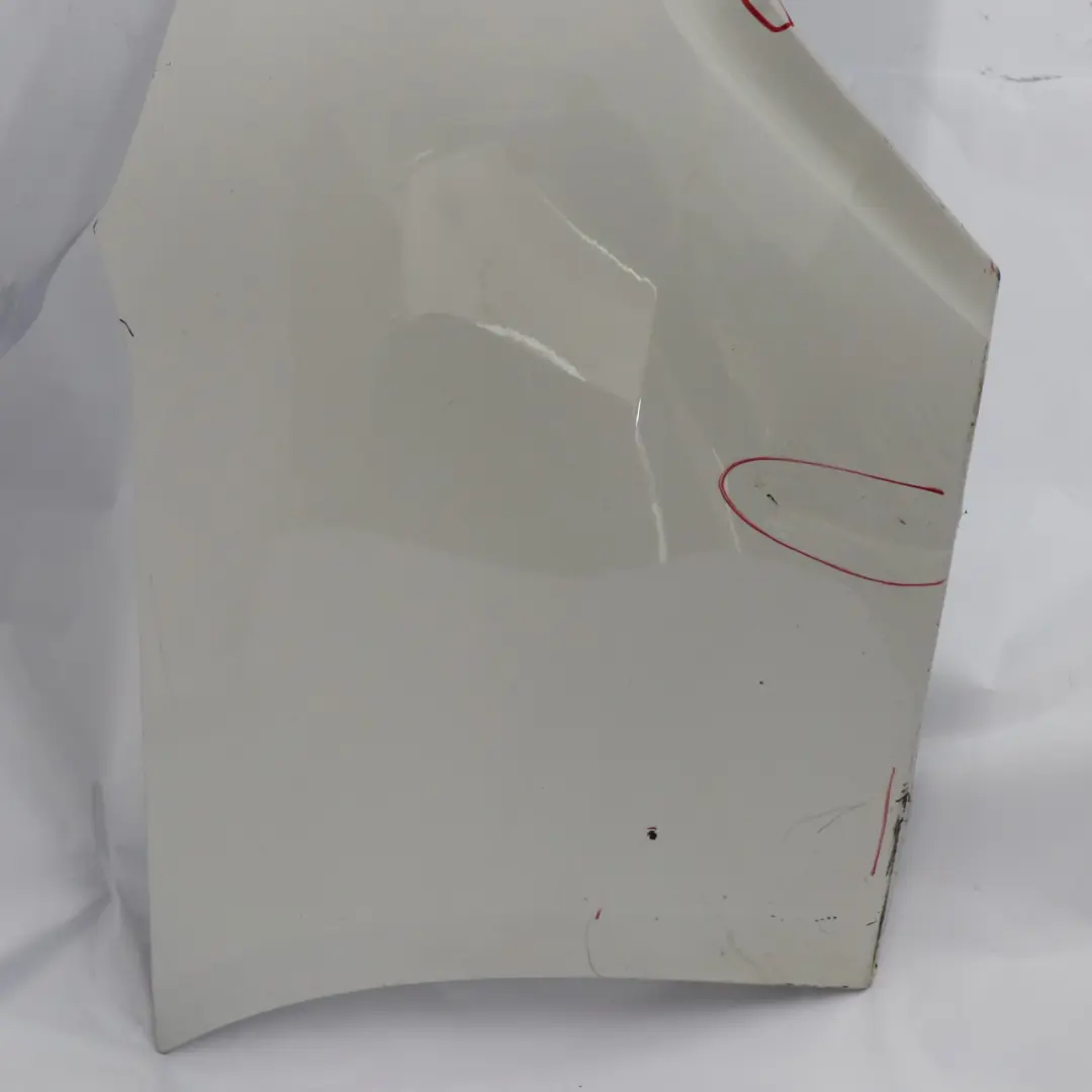 BMW F36 Rear Bumper M Sport Trim Panel Cover PDC Alpinweiss White - 300 - SKU 8073080-AW - Part number 8073080