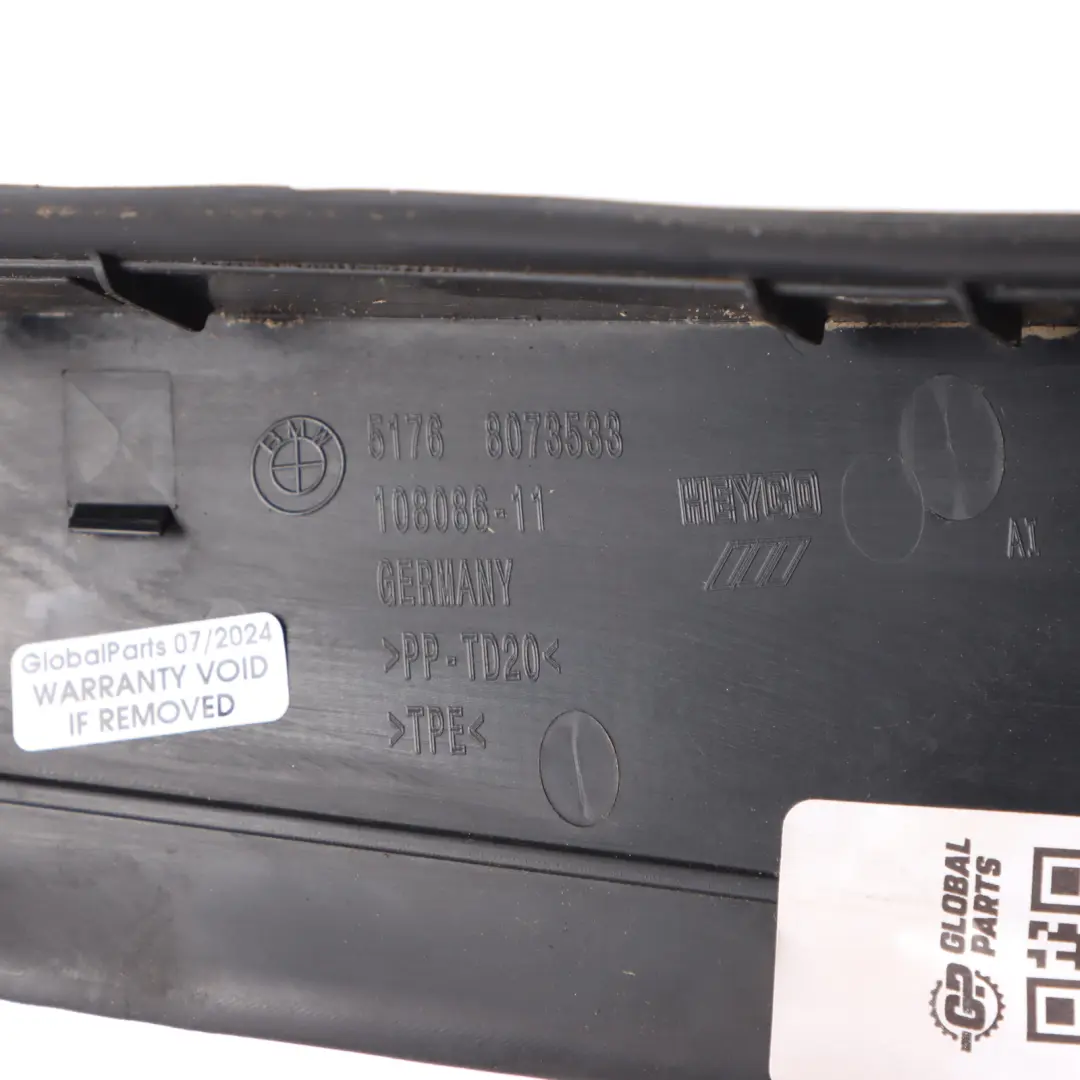 Hood Bonnet Rubber Engine Gasket Sealing Left N/S to BMW M2 F87 with Part number 8073533 BMW M2 F87 Hood Bonnet Rubber Engine Gasket Sealing Left N/S - SKU 8073533 - Part number 8073533