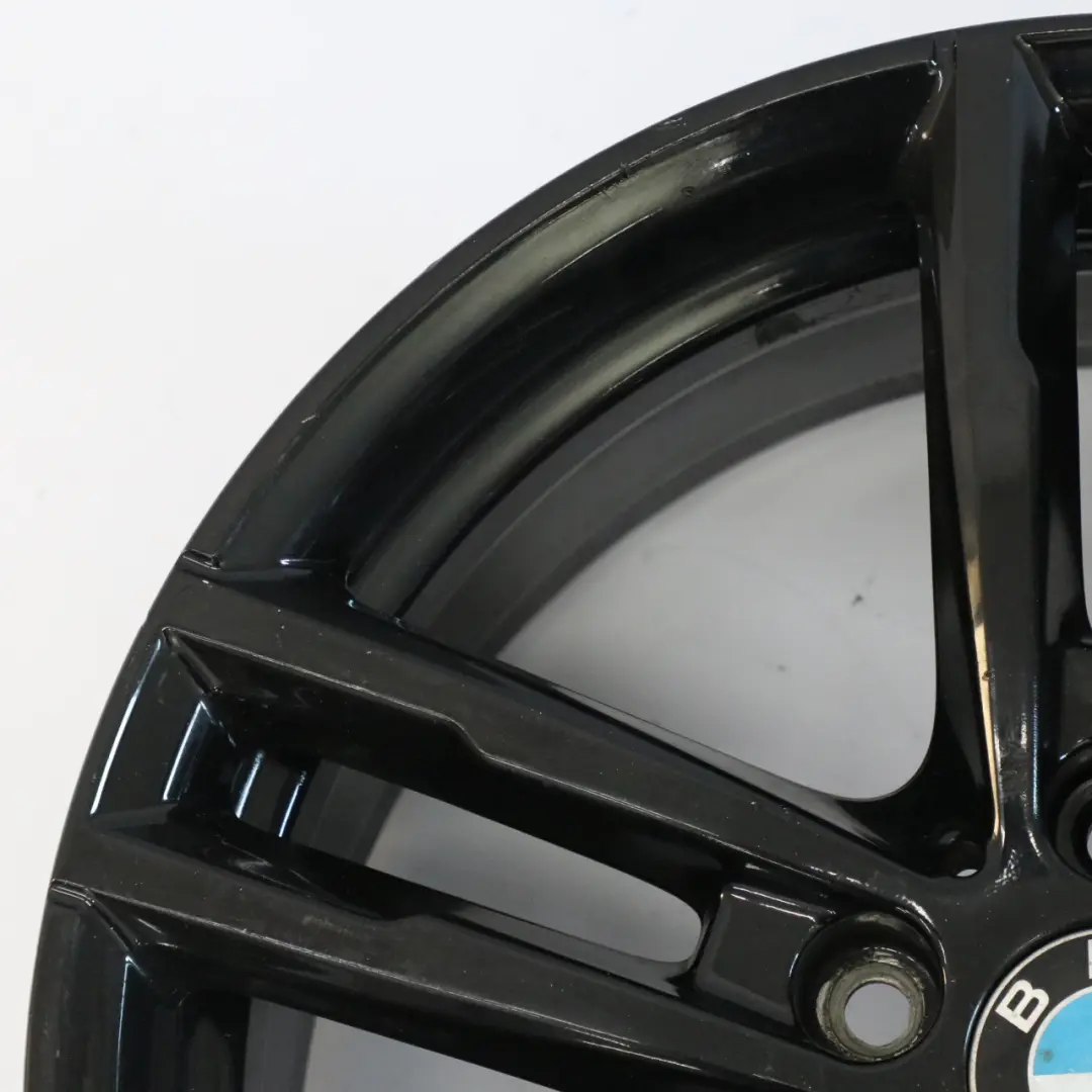 BMW F20 F21 F22 Llanta Aleación Negra 18" 7,5J ET:45 M Doble Radio 719 - SKU 8074185-1 - Número de pieza 8074185