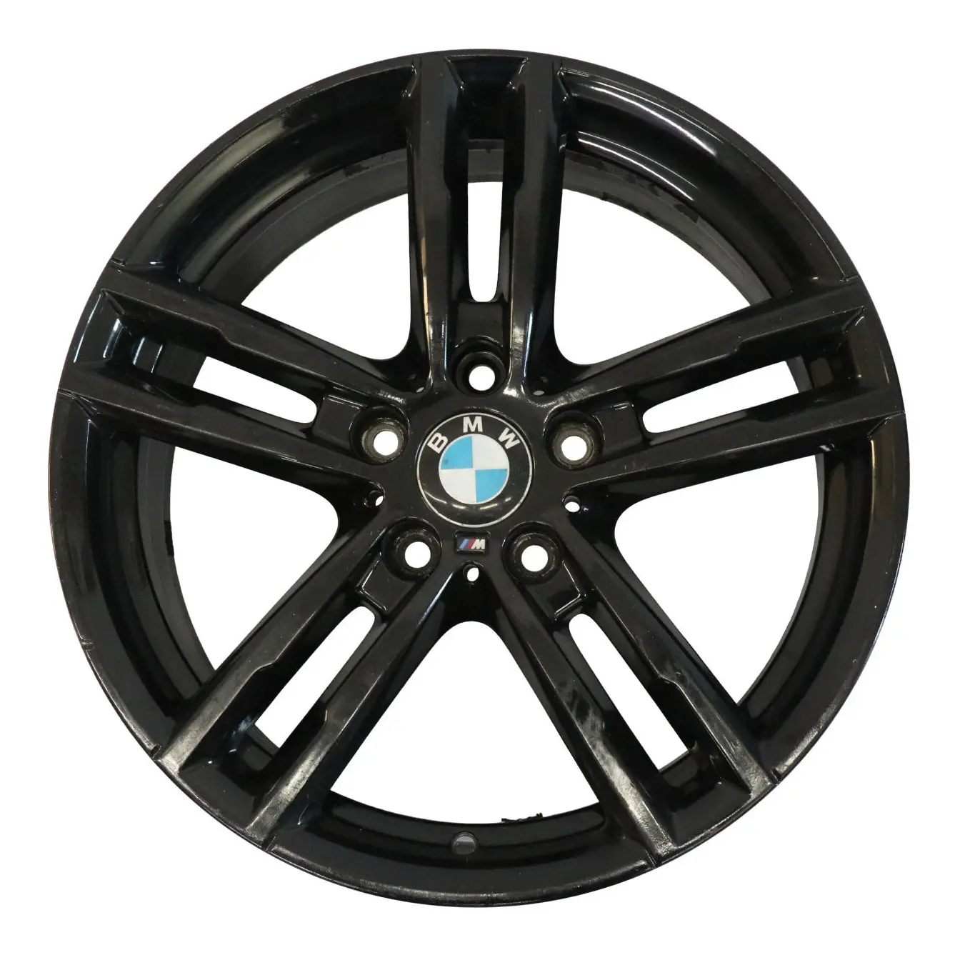 BMW F20 F21 F22 Cerchio in lega nero 18" 7,5J ET:45 M Doppie razze 719 8074185