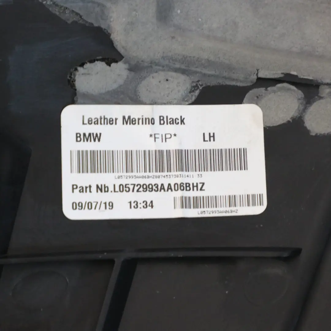 X4M F98 Panel Boczny Wykończenia Kanapy Lewy Skóra Czarny do BMW G02 o numerze 8074537 BMW G02 X4M F98 Panel Boczny Wykończenia Kanapy Lewy Skóra Czarny - SKU 8074537 - Numer Części 8074537