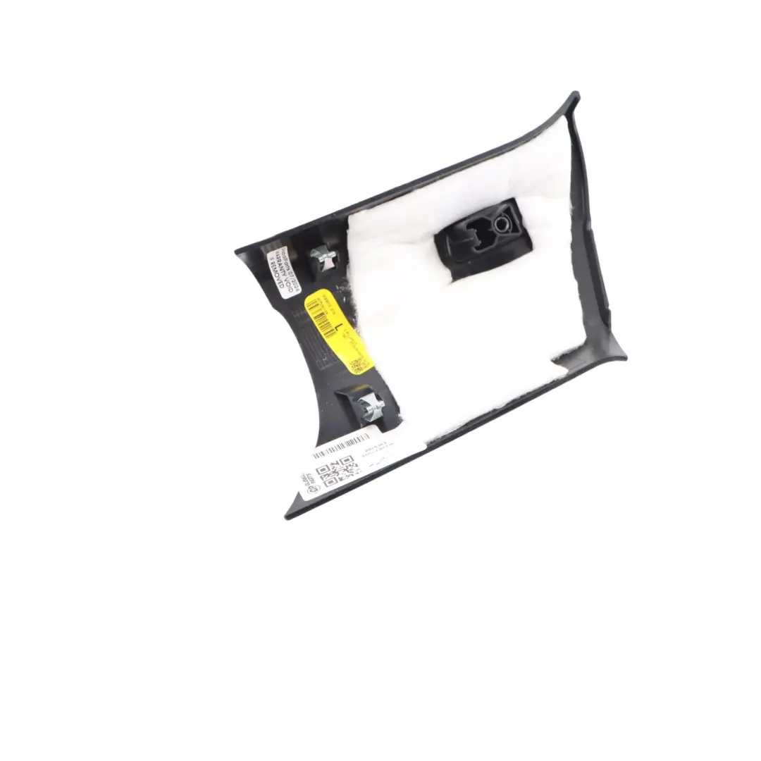 Pilastro Colonna Copertura Sinistra Pannello Trim Nero per BMW X4 G02 F98 C con numero di parte 8075361 BMW X4 G02 F98 C Pilastro Colonna Copertura Sinistra Pannello Trim Nero - SKU 8075361 - Numero di parte 8075361