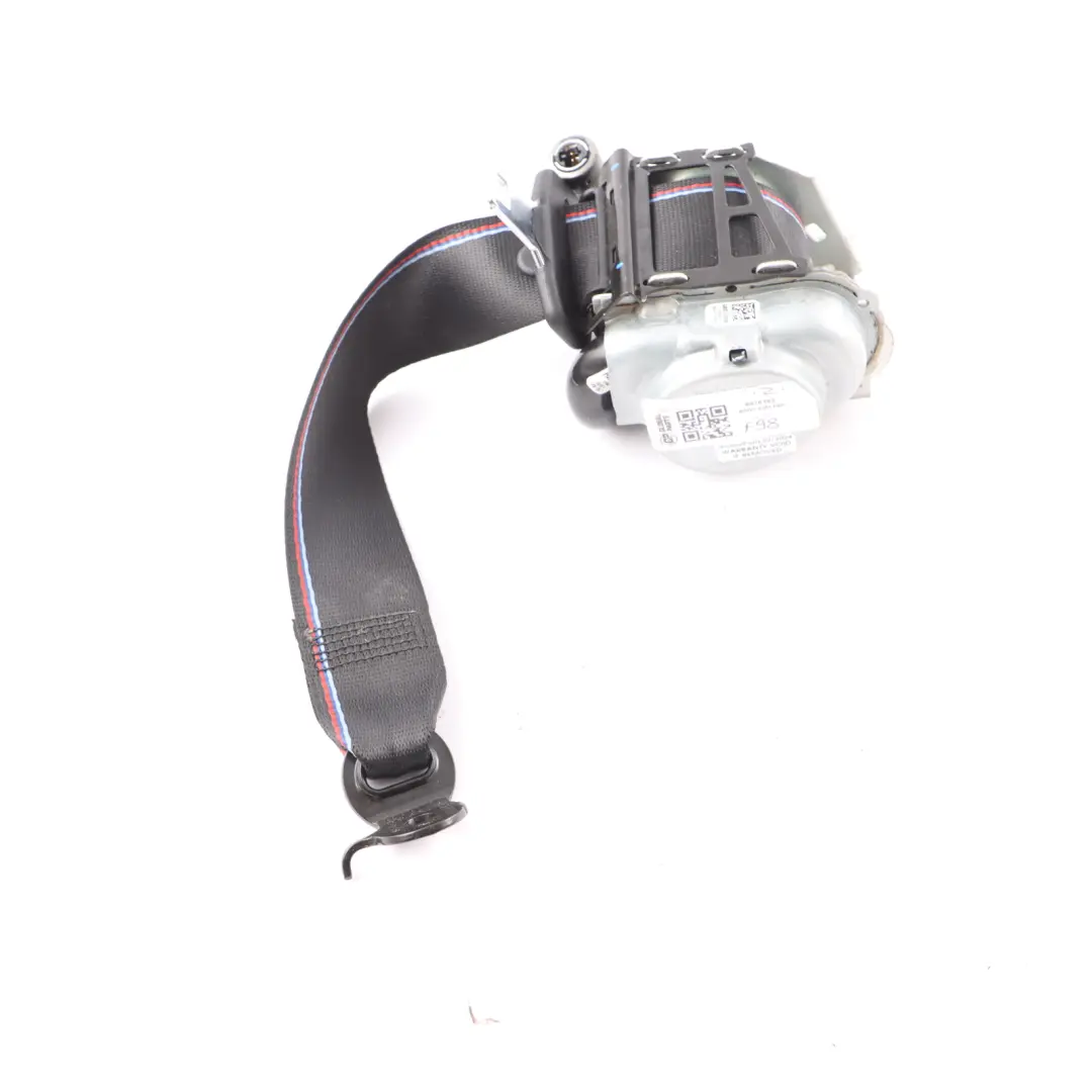 BMW X3 X4 G01 F97 G02 F98 Sicherheitsgurt hinten rechts oberer Schwarz - SKU 8076182 - Teilenummer 8076182