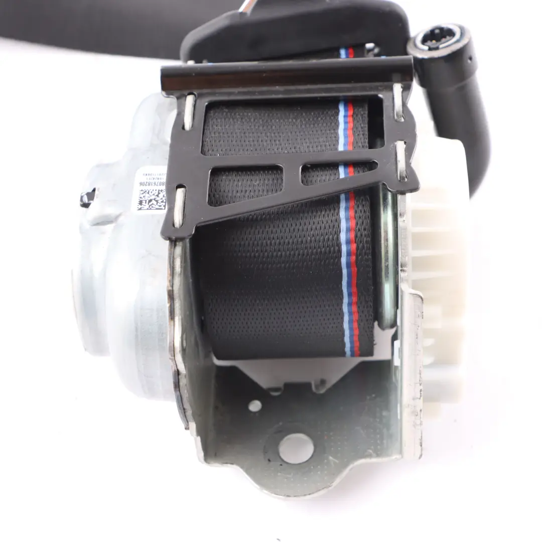 BMW X3 X4 G01 F97 G02 F98 Sicherheitsgurt hinten rechts oberer Schwarz - SKU 8076182 - Teilenummer 8076182