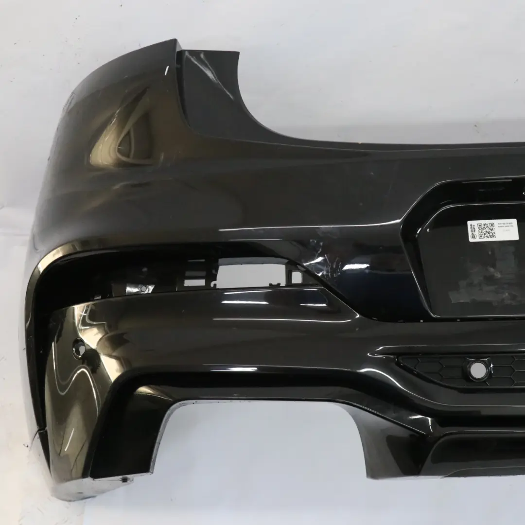 Bumper BMW X4 F98 M Competition Trim Panel Cover PDC Black Sapphire - 475 to Rear with Part number 8078839 Rear Bumper BMW X4 F98 M Competition Trim Panel Cover PDC Black Sapphire - 475 - SKU 8078839-BS - Part number 8078839