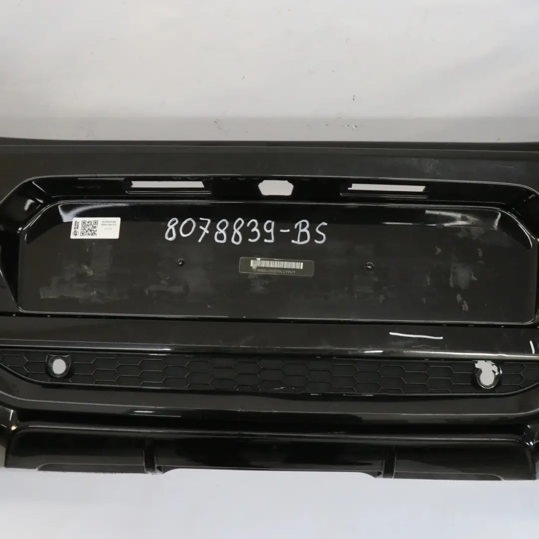 Rear Bumper BMW X4 F98 M Competition Trim Panel Cover PDC Black Sapphire - 475 - SKU 8078839-BS - Part number 8078839