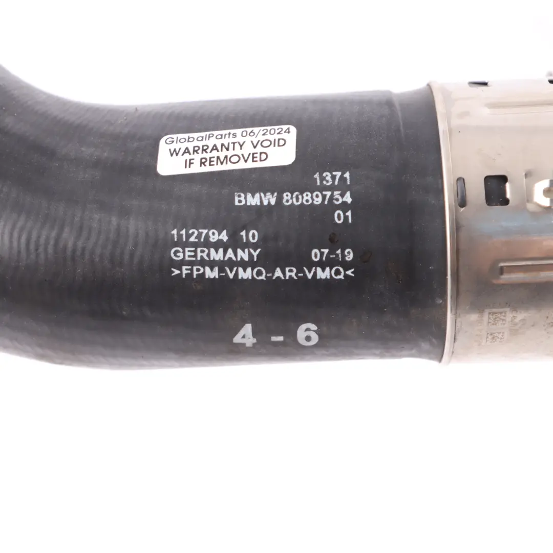 BMW X3 F97 X4 F98 Tuyau conduite air intercharge d'air d'intercharge - SKU 8089754 - Numéro de pièce 8089754