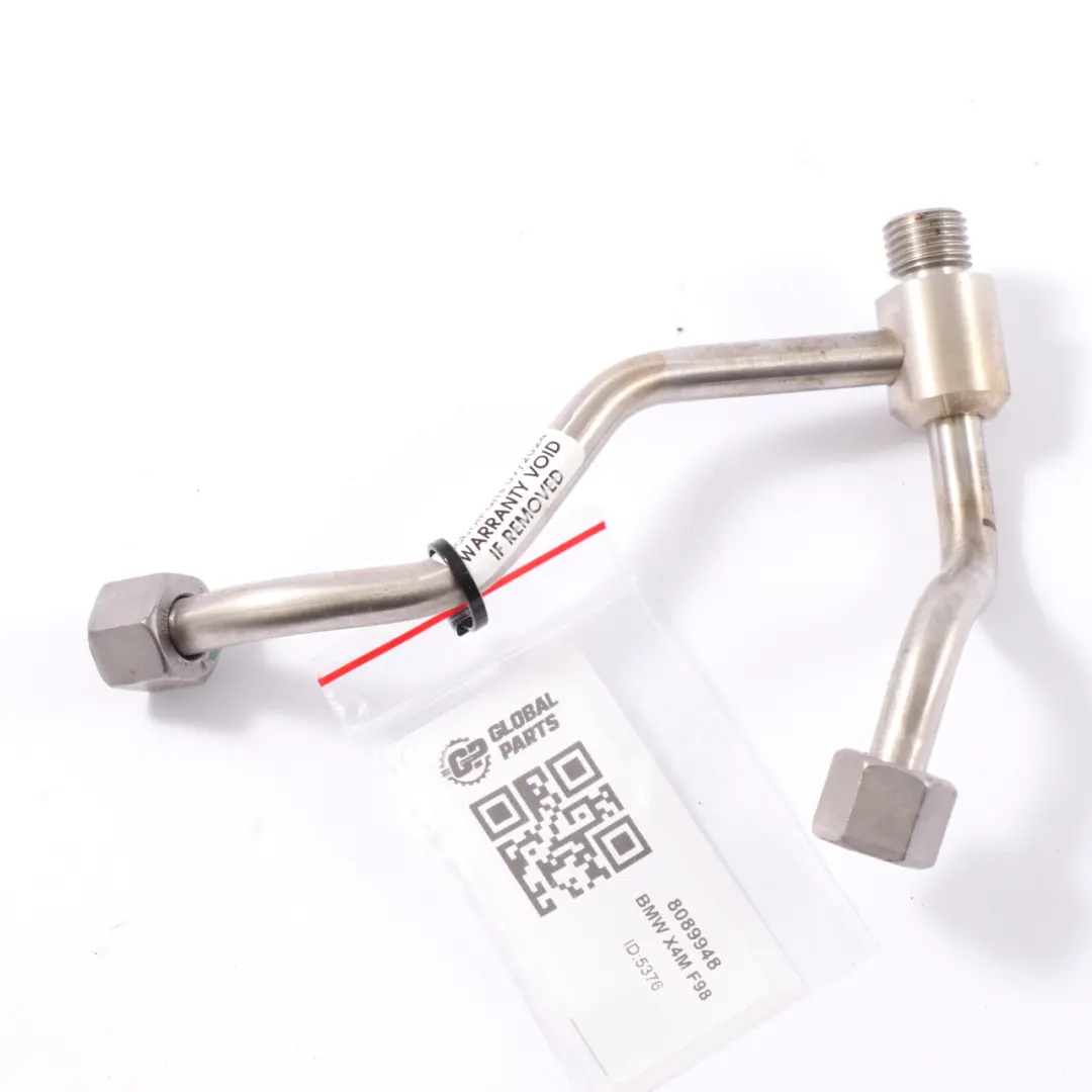 Pipe BMW X3M F97 X4M F98 Petrol S58 Injection High Pressure Line to Fuel with Part number 8089948 Fuel Pipe BMW X3M F97 X4M F98 Petrol S58 Injection High Pressure Line - SKU 8089948 - Part number 8089948