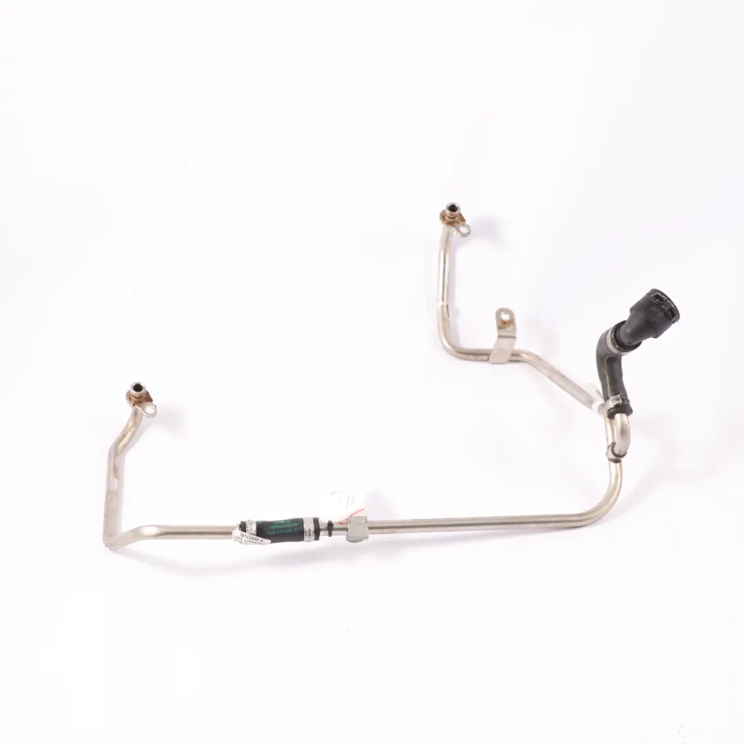 Coolant Pipe BMW X3 M F97 X4 M F98 Turbocharger Flow Line Hose Pipe to with Part number 8091174 Coolant Pipe BMW X3 M F97 X4 M F98 Turbocharger Flow Line Hose Pipe - SKU 8091174 - Part number 8091174