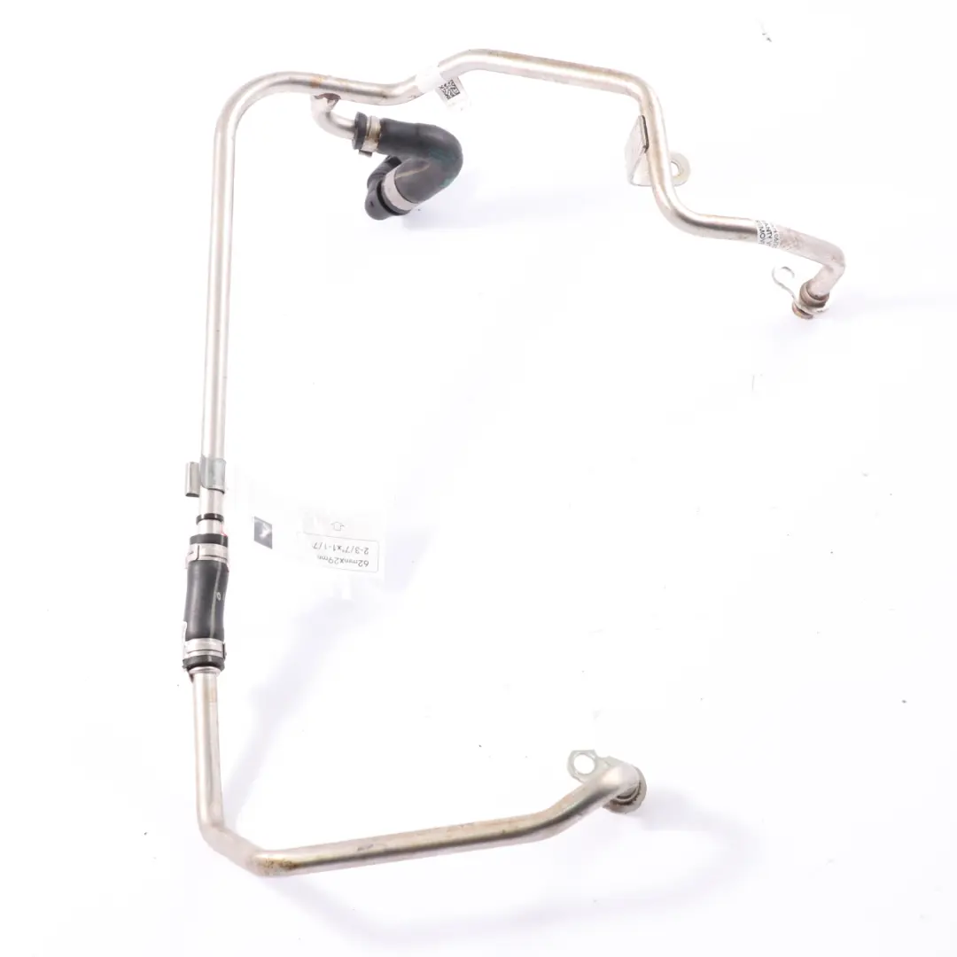 Coolant Pipe BMW X3 M F97 X4 M F98 Turbocharger Flow Line Hose Pipe to with Part number 8091174 Coolant Pipe BMW X3 M F97 X4 M F98 Turbocharger Flow Line Hose Pipe - SKU 8091174 - Part number 8091174