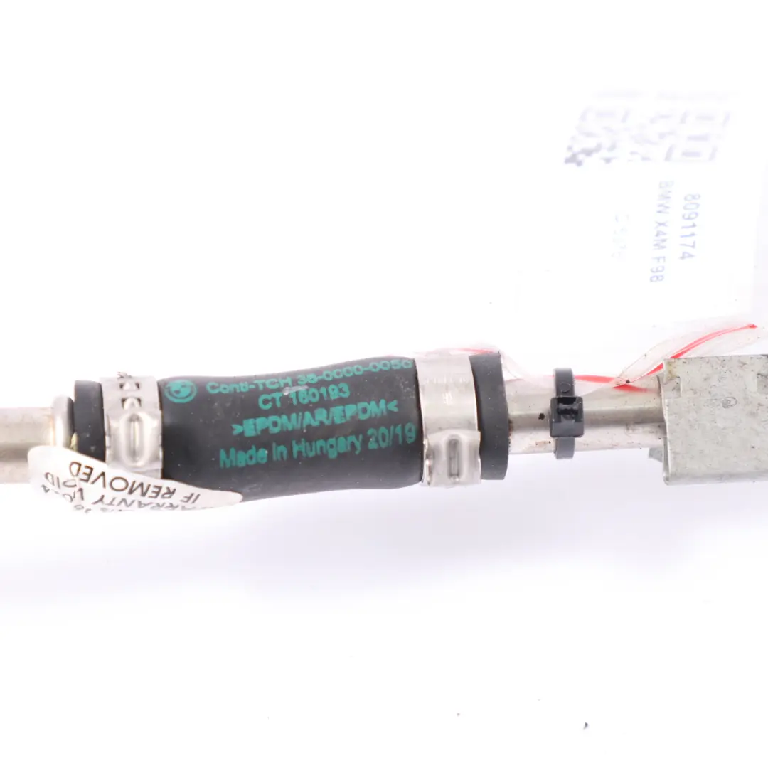 Tubo de refrigerante BMW X3 M F97 X4 M F98 Tubo del turbocompresor para con número de pieza 8091174 Tubo de refrigerante BMW X3 M F97 X4 M F98 Tubo del turbocompresor - SKU 8091174 - Número de pieza 8091174