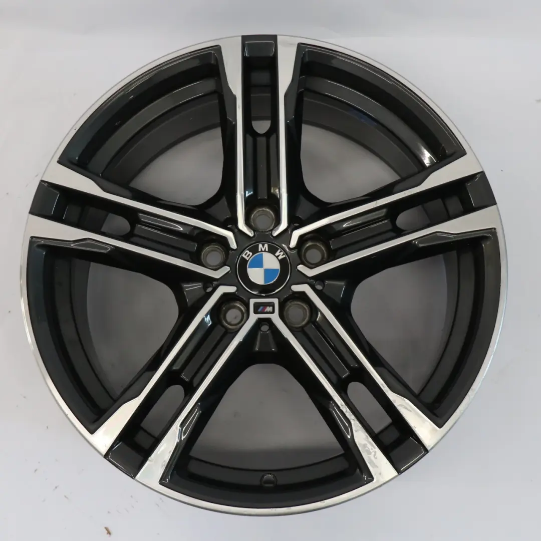 M-Sport Alloy BMW F40 Orbitgrey Wheel Rim 18" Double Spoke 819M ET:57 8J to with Part number 8092352 M-Sport Alloy BMW F40 Orbitgrey Wheel Rim 18" Double Spoke 819M ET:57 8J - SKU 8092352-1 - Part number 8092352