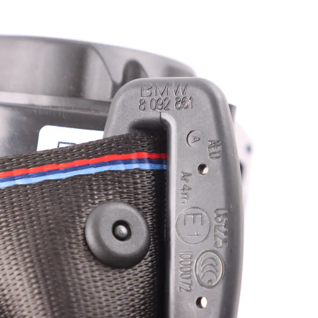 BMW M2 F22 F32 F87 Seat Belt Coupe Rear Left N/S Upper Seatbelt - SKU 8092861 - Part number 8092861