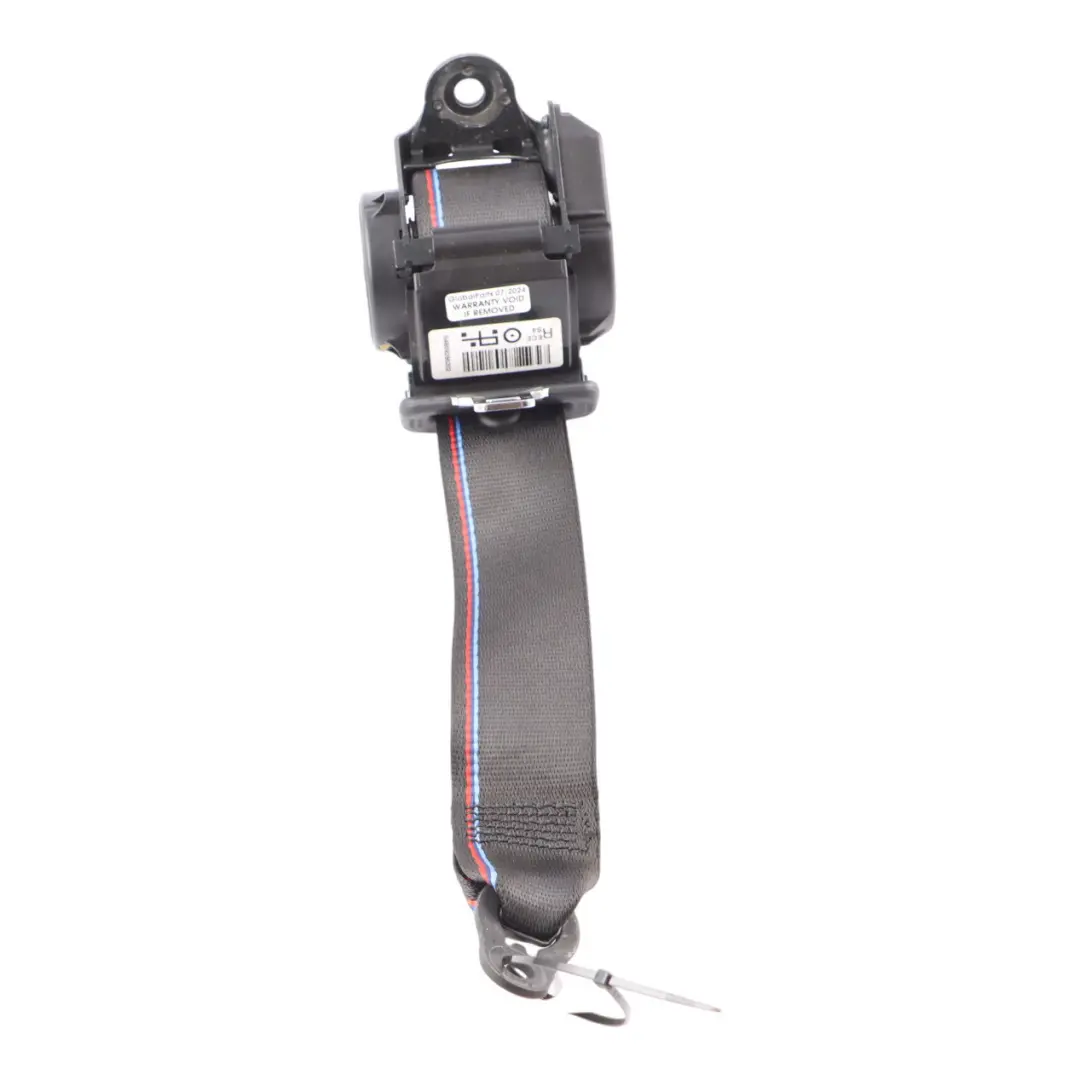  Seatbet F22 F32 F87 M2 Seat Belt Rear Right O/S Black M Sport - SKU 8092862 - Part number 8092862