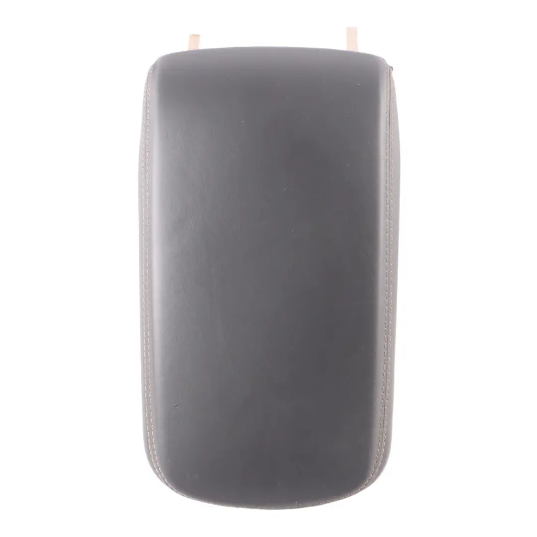 Centre Console Armrest Holder Cover Leather Black Orange Seam to BMW X4 M F98 with Part number 8095269 BMW X4 M F98 Centre Console Armrest Holder Cover Leather Black Orange Seam - SKU 8095269 - Part number 8095269