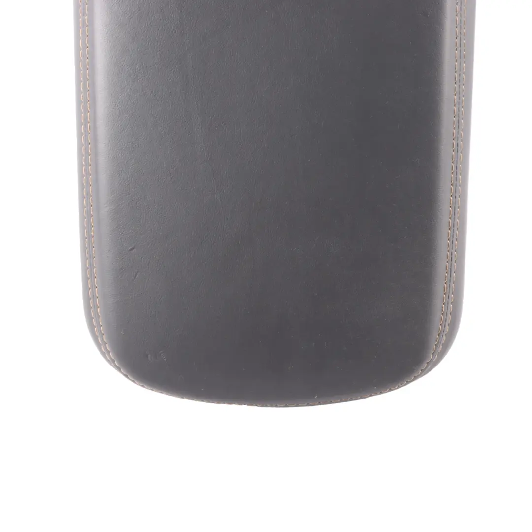 Centre Console Armrest Holder Cover Leather Black Orange Seam to BMW X4 M F98 with Part number 8095269 BMW X4 M F98 Centre Console Armrest Holder Cover Leather Black Orange Seam - SKU 8095269 - Part number 8095269