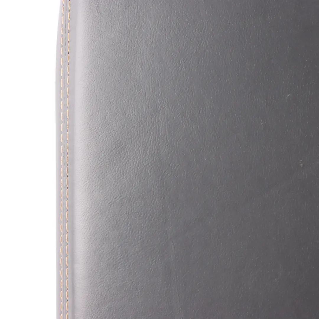 BMW X4 M F98 Centre Console Armrest Holder Cover Leather Black Orange Seam - SKU 8095269 - Part number 8095269