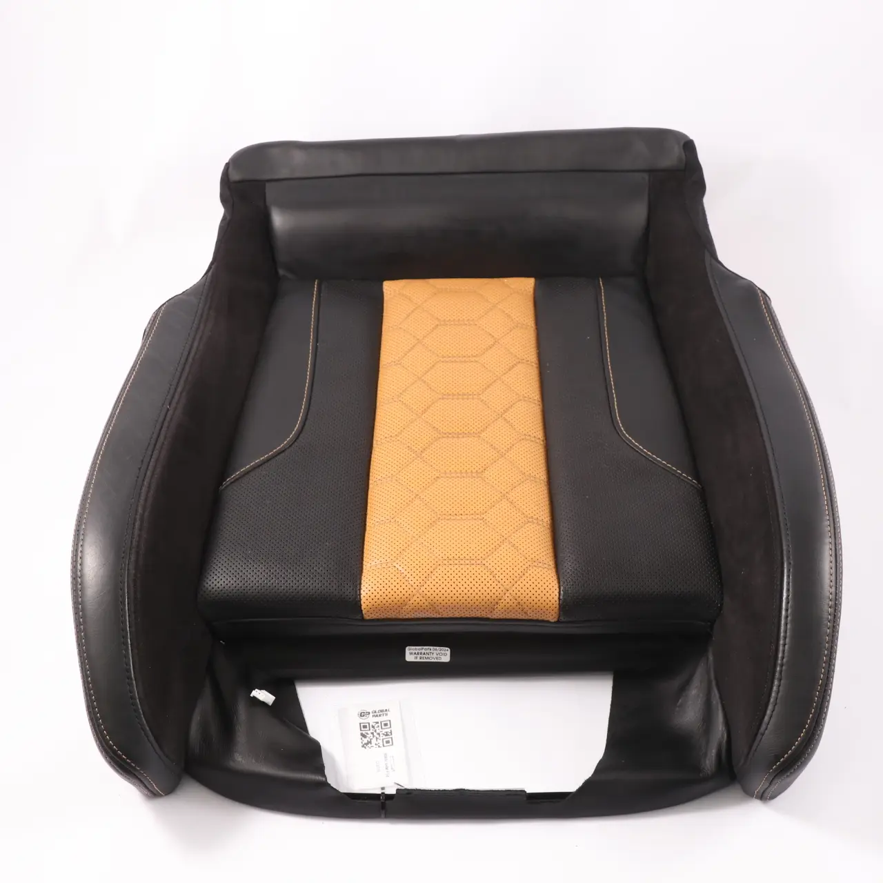 BMW F97 F98 M Sport Coprisedili anteriori Pelle Alcantara Nero 8096081