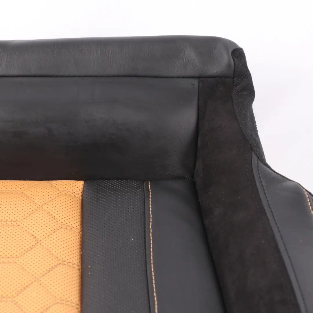 Front Seat Cover Leather Alcantara Black to BMW F97 F98 M Sport with Part number 8096081 BMW F97 F98 M Sport Front Seat Cover Leather Alcantara Black - SKU 8096081 - Part number 8096081