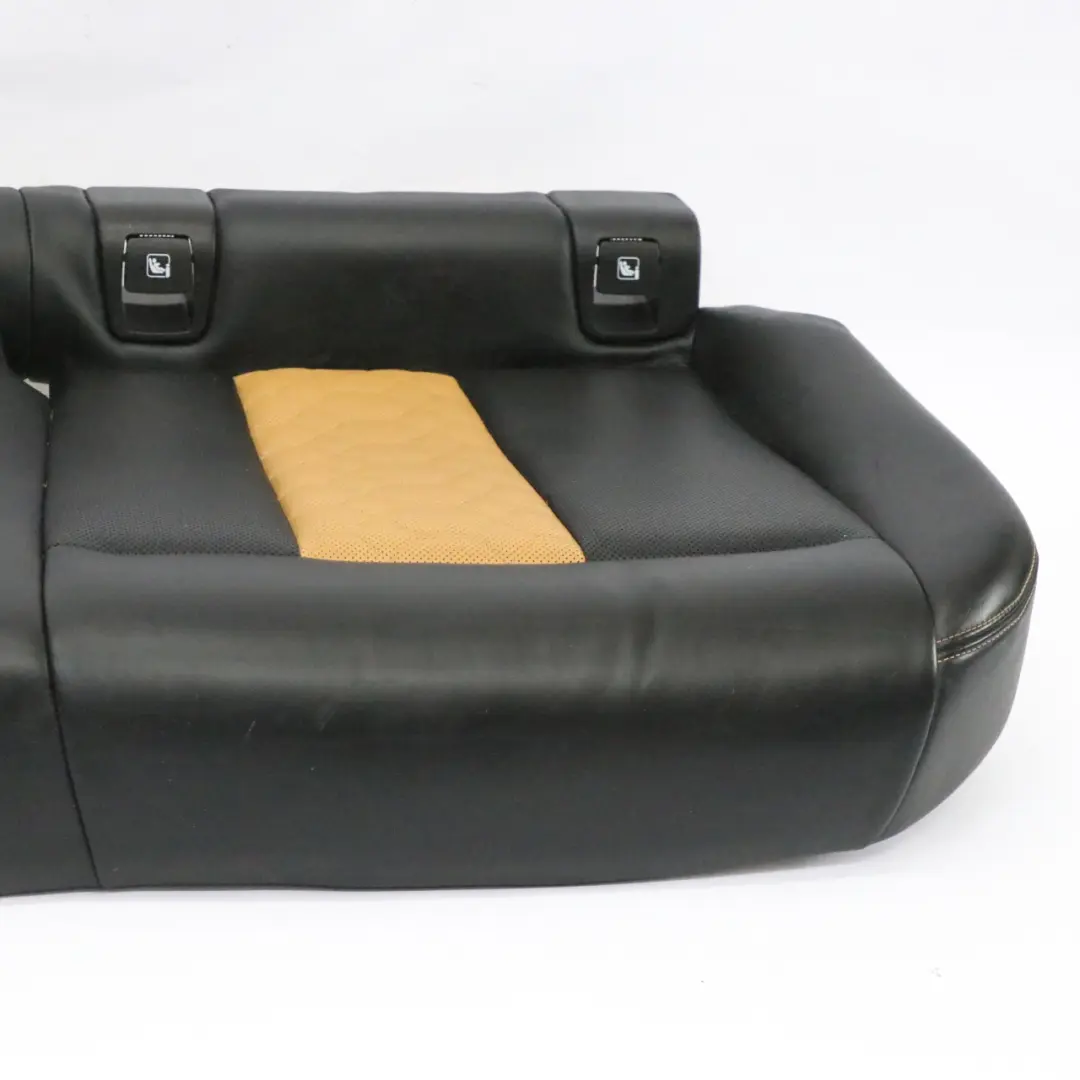 BMW X4M F98 Cojín del asiento trasero de cuero Negro / Midrand Beige - SKU 8096086 - Número de pieza 8096086