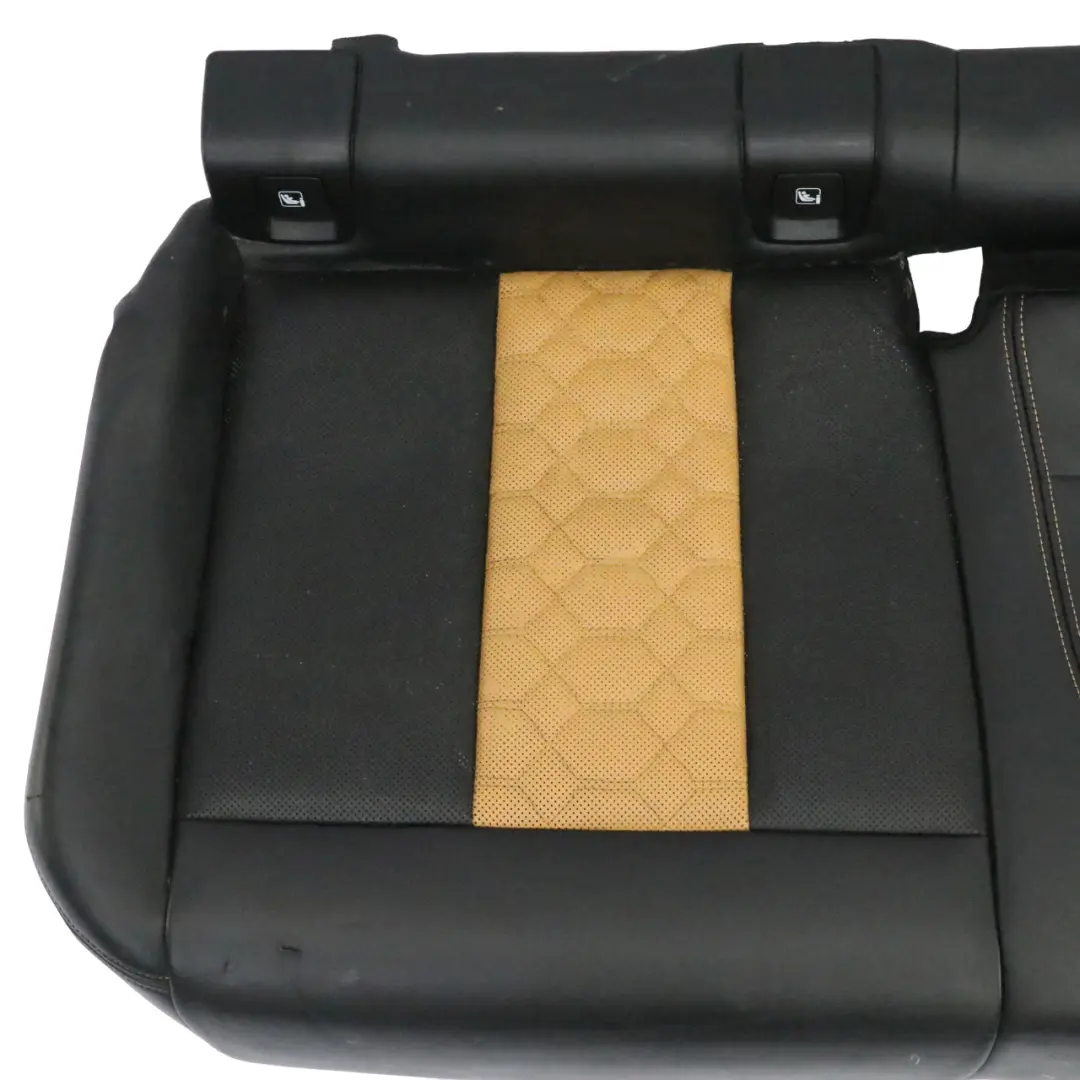 X4M F98 Rear Seat Cushion Cover Leather Black / Midrand Beige to BMW with Part number 8096086 BMW X4M F98 Rear Seat Cushion Cover Leather Black / Midrand Beige - SKU 8096086 - Part number 8096086