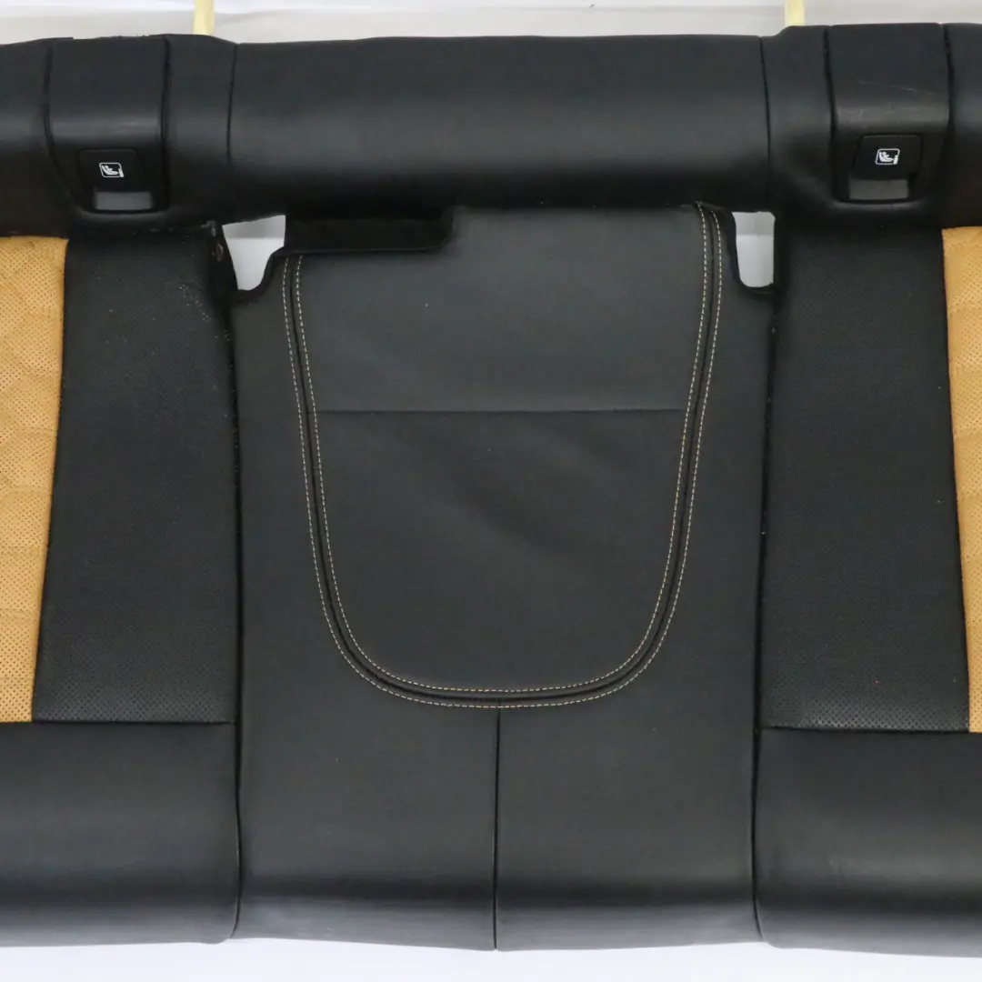 BMW X4M F98 Cojín del asiento trasero de cuero Negro / Midrand Beige - SKU 8096086 - Número de pieza 8096086