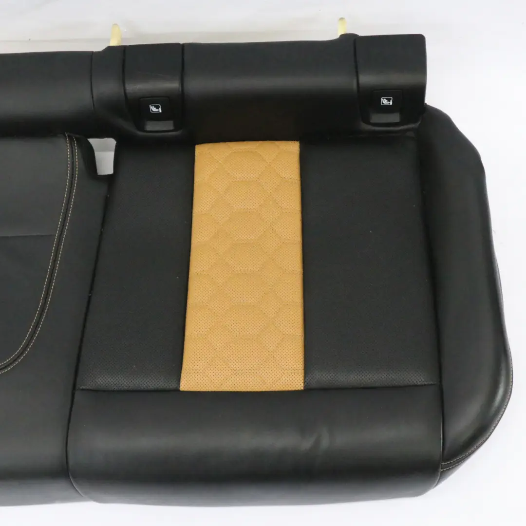 BMW X4M F98 Cojín del asiento trasero de cuero Negro / Midrand Beige - SKU 8096086 - Número de pieza 8096086