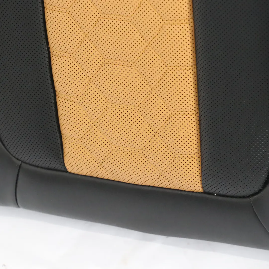BMW X3M F97 X4M F98 Rear Seat Backrest Cover Leather Rear Left N/S Black Beige - SKU 8096087 - Part number 8096087