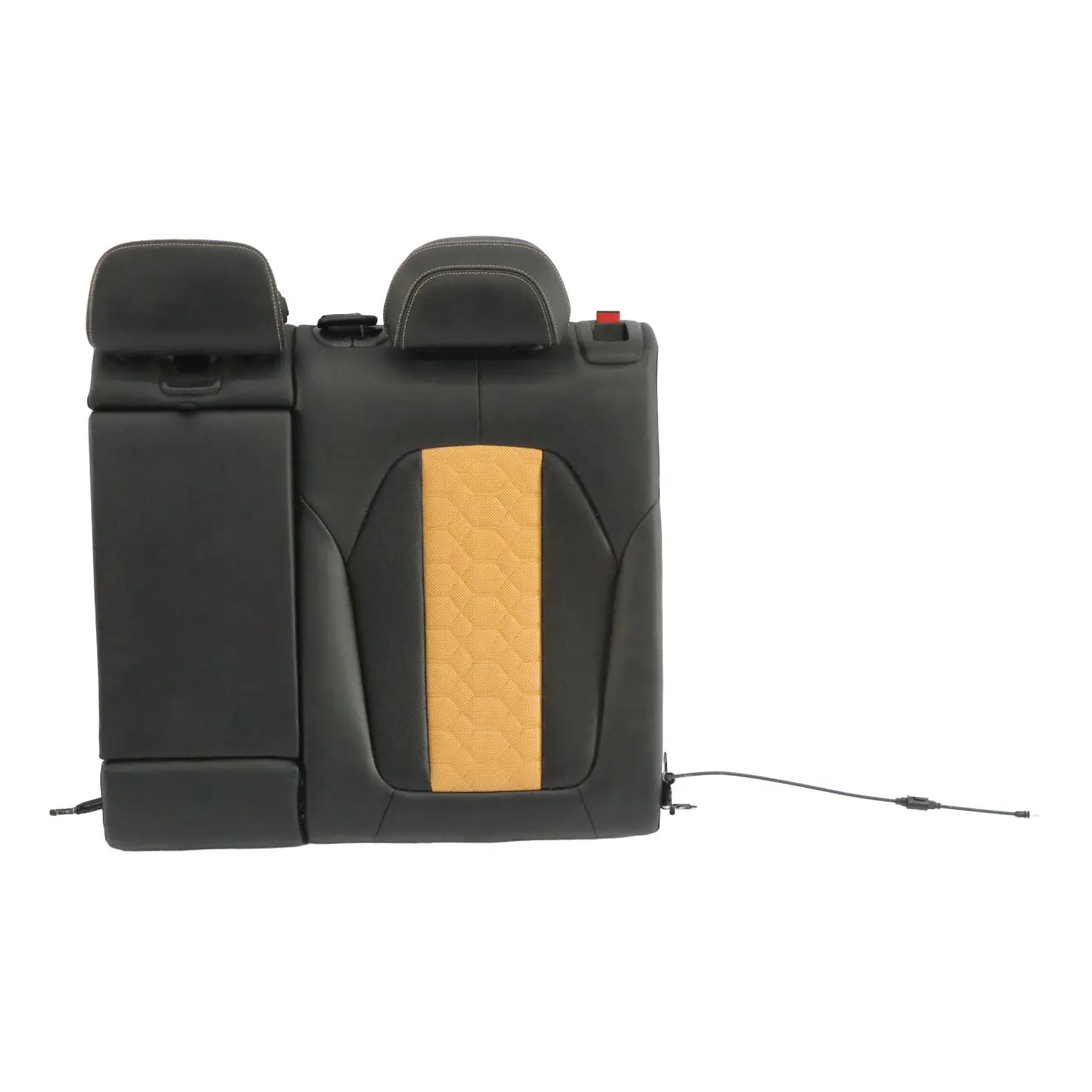 BMW X3M F97 X4M F98 Funda Asiento Trasero Cuero Trasero Izquierdo Negro Beige