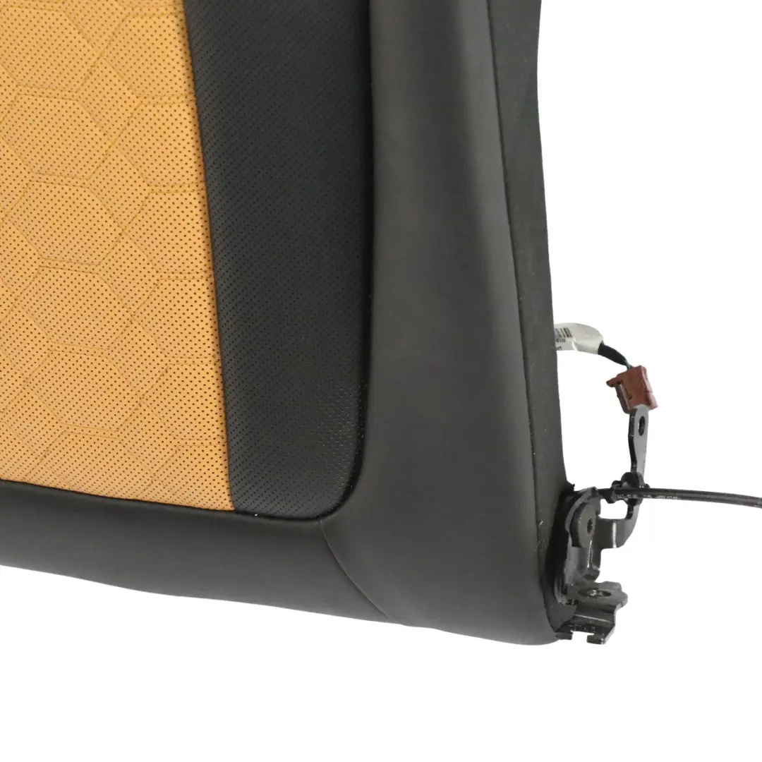 BMW X3M F97 X4M F98 Rear Seat Backrest Cover Leather Rear Left N/S Black Beige - SKU 8096087 - Part number 8096087