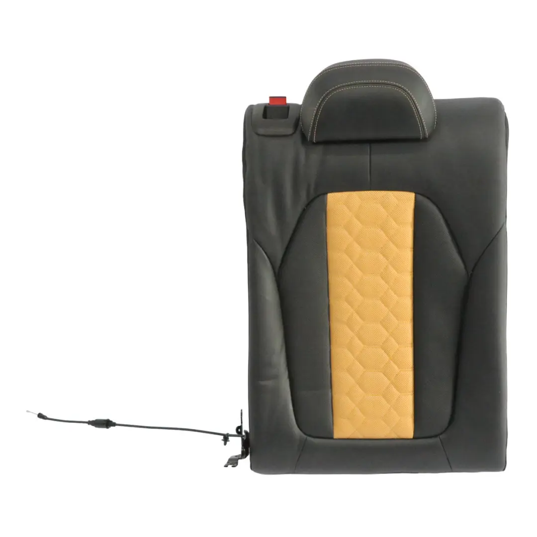 X3M F97 X4M F98 Funda Respaldo Asiento Trasero Cuero Trasero Negro Beige para BMW con número de pieza 8096088 BMW X3M F97 X4M F98 Funda Respaldo Asiento Trasero Cuero Trasero Negro Beige - SKU 8096088 - Número de pieza 8096088